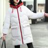 Down  Clothes Women's Winter Clothes New Loose  Clothes Women's Medium and Long Thickened Bread  Jacket