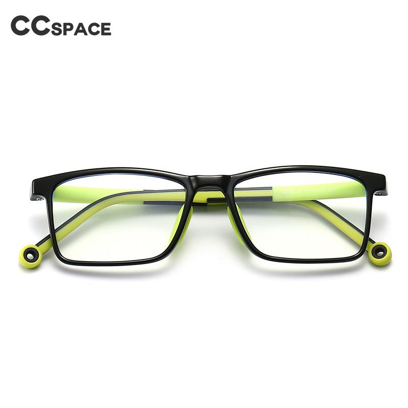54673 Square Fashion Boy Girls Glasses Frame Flexible Ultralight Kids Optical Clear Silicone Eyeglasses Uv400