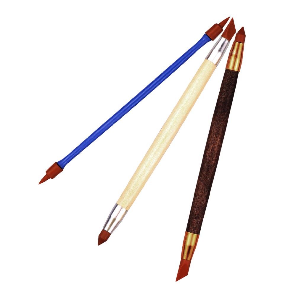 

Набор силиконовых ручек из трех частей для лепки и удаления глины