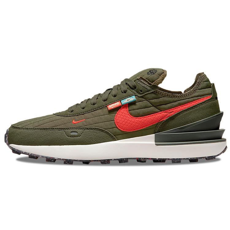 New Nike Waffle One Toasty Olive Green DC8890-200