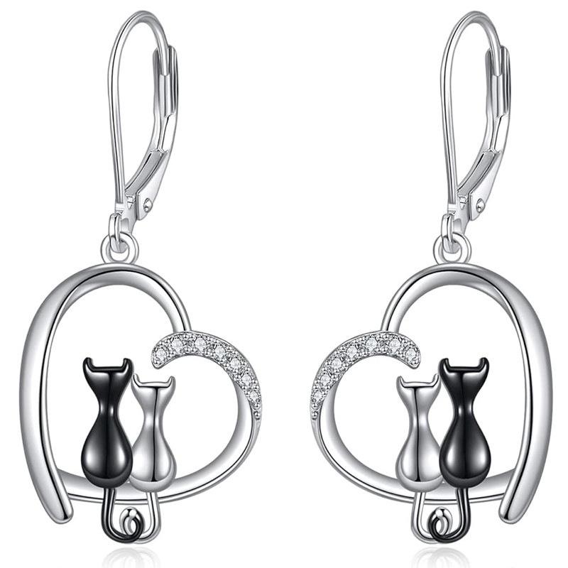 Fashion Copper Alloy Zircon Jewellery Drop Earrings For Women Wedding Party Gifts