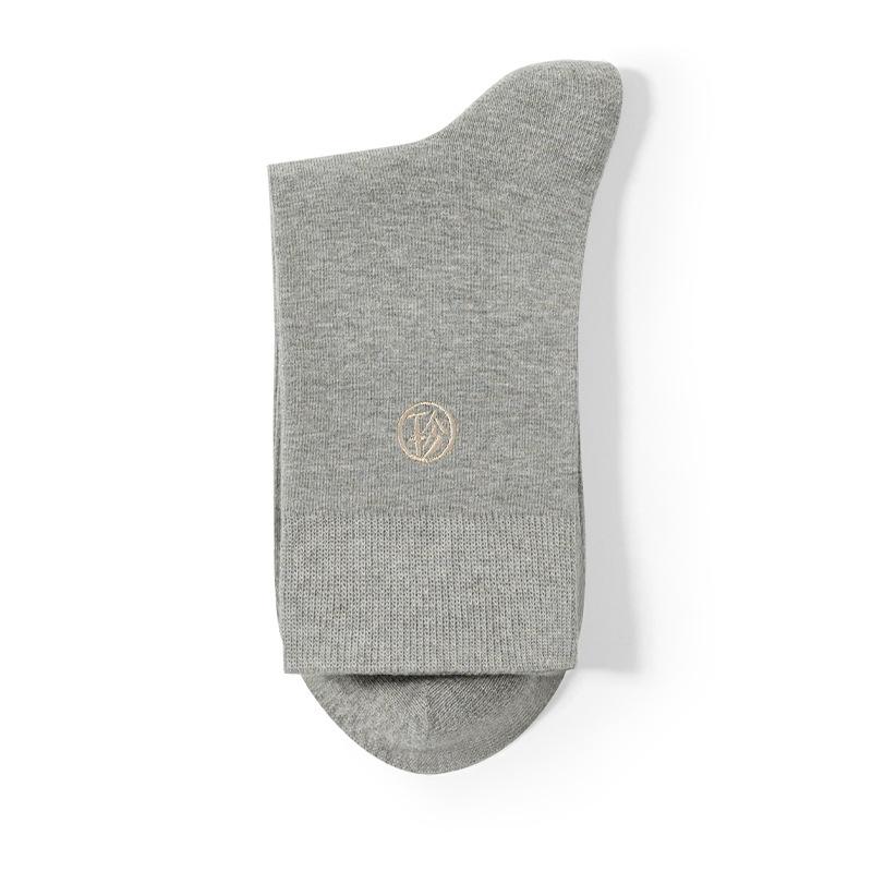Men's Autumn and Winter Business Antibacterial and Deodorizing Mid Calf Socks