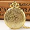 10pcs/lot Wholesale Luxury Gold Dragon Chinese Style Pendant Pocket Watch Lucky Peace Mascot Women Men Gifts Reloj De Bolsillo