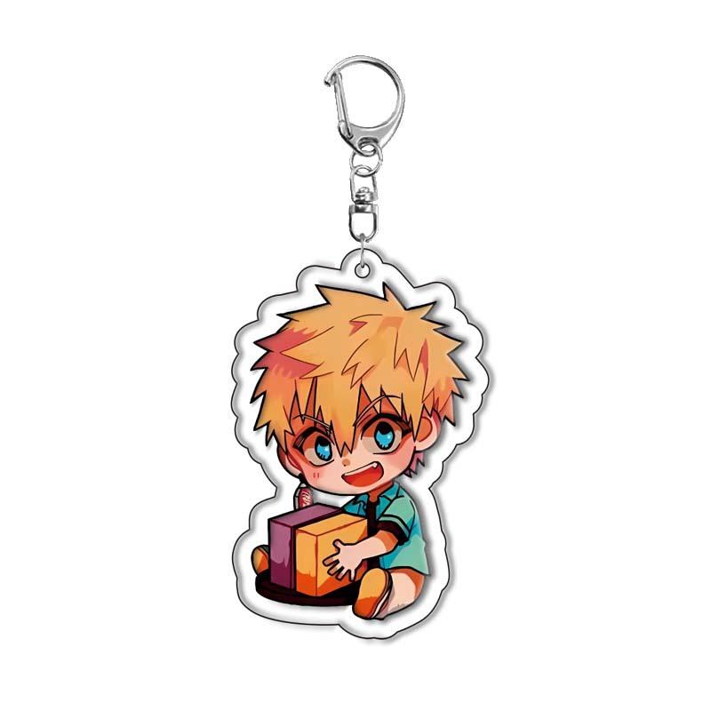 

Jibaku Shounen Hanako-kun Animation Acrylic Key Ring Hanako Kun Yashiro Nene Kou Minamoto Double Sided Pendant Keyring Supernatural 55mm