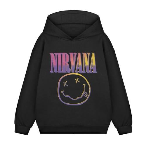 Nirvana Childrens/Kids Sunset Logo Hoodie