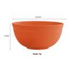 TK Exclusive Wheat Straw Bowl: 15cm Macaron Color, Vertical Stripe Design, Customizable with Logo