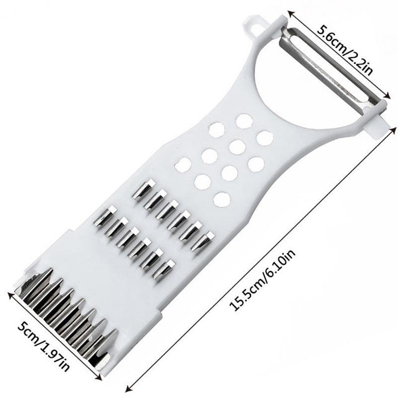 Multifunkční kuchyňské pomůcky Škrabka na zeleninu Parer Julienne Krájecí nástroje