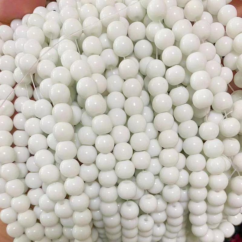 Handmade Glazed Crystal Glass Beads for DIY Jewelry & Bracelet Making