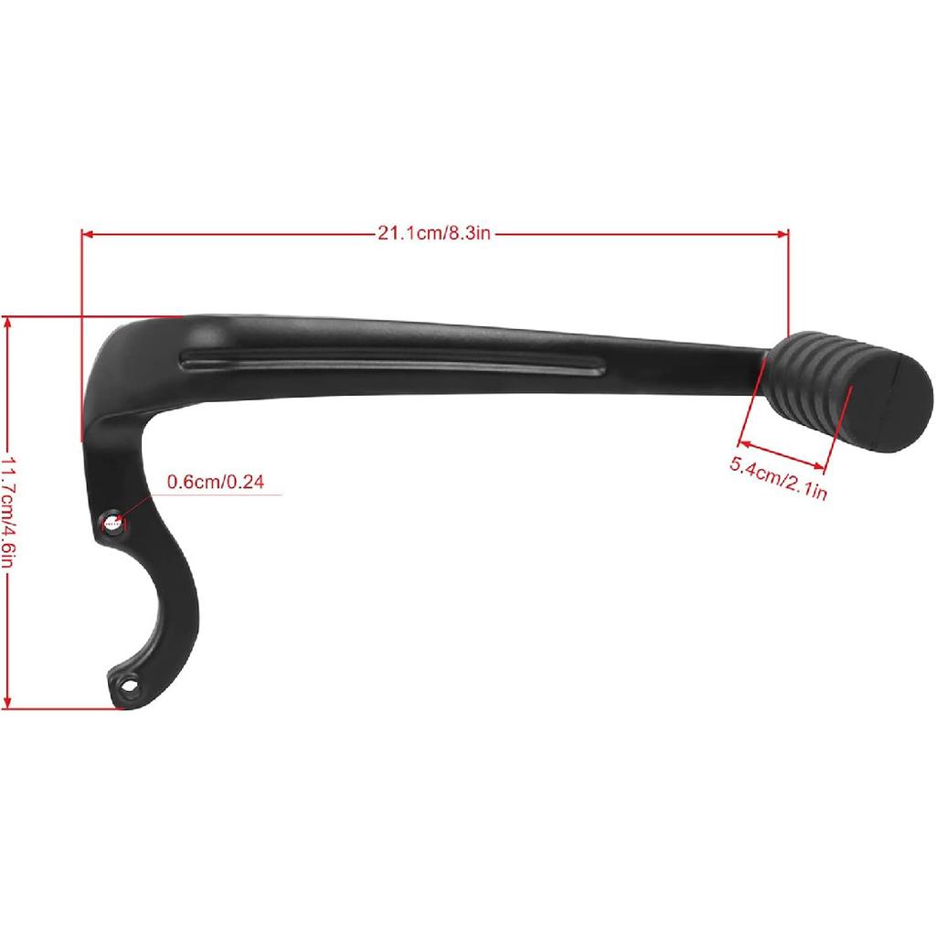 BAIONE Motorcycle Heel Shifter Gear Shift Lever Pedal Replacement for Indian Dark Horse Chief Chieftain Roadmaster Challenger Springfield 2014-2021