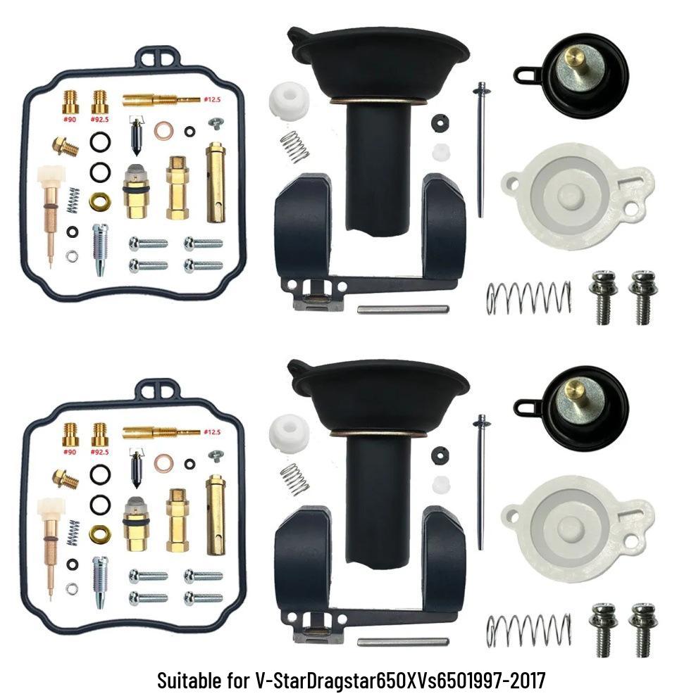 GN125 Carburetor Repair Kit - Professional Configuration with Picture Guide