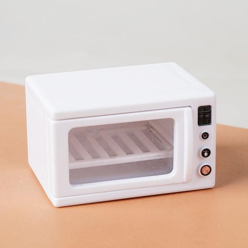1/12 Dollhouse Miniature Kitchen Appliances Model Air Fryer Beverage Machine Oven Rice Cooker Ornament Decor
