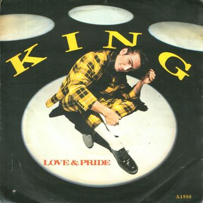7inch Record KING  Love  Pride A4988 CBS 1984 UK Rock Used