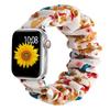 Scrunchie-Armband für Apple Watch Armband 44mm 40mm 41mm 45mm 38 42mm 49mm Elastisches Nylon-Armband iWatch Serie 3 6 se 7 8 9 ultra 2