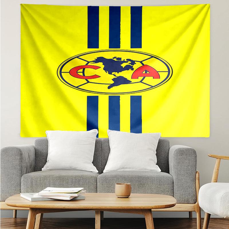 Club America Emblem Tapestry Hanging for Bedroom,Livingroom, Playroom,Decor Art Room Wall Tapestry Holiday and Birthday Gifts