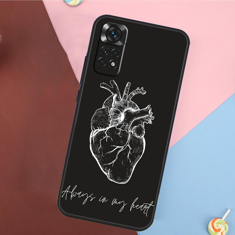 Medical Human Organs Brain Cover For Xiaomi Redmi Note 13 14 Pro 12 11 9 10 9S 10S 11S 12S Redmi 14C 10C 12C 13C Case