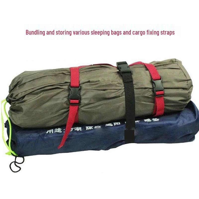 Nastavitelný nylonový popruh s přezkou pro batohy, ledvinky a pro svazování.