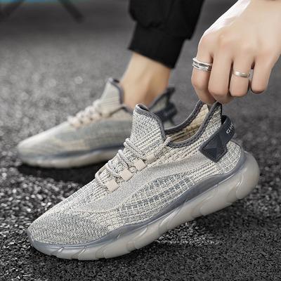 Kokosowe buty męskie 2024 nowe modne buty męskie letnie cienkie oddychające siateczkowe buty do biegania fly-woven sneakersy męskie