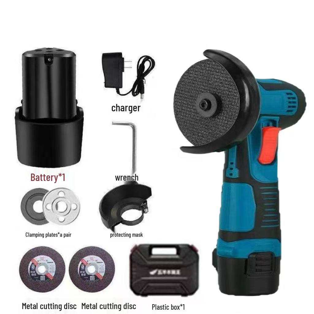 Compact Multifunctional Lithium Battery Mini Angle Grinder and Polisher