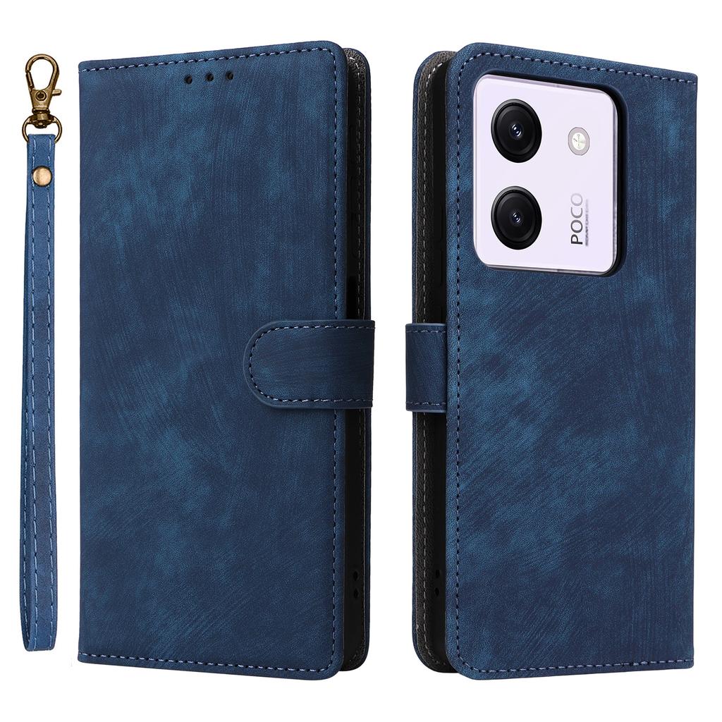 For Xiaomi Poco M7 Pro 5G Wallet Case RFID Blocking PU Leather Cover Stand View