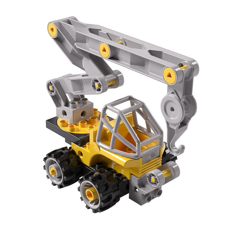 Blocuri de Construcție Compatibile pentru Știință Electrică și Educație, Blocuri de Construcție pentru Asamblare DIY, Blocuri de Construcție cu Particule Mari, Jucării Educative pentru Copii