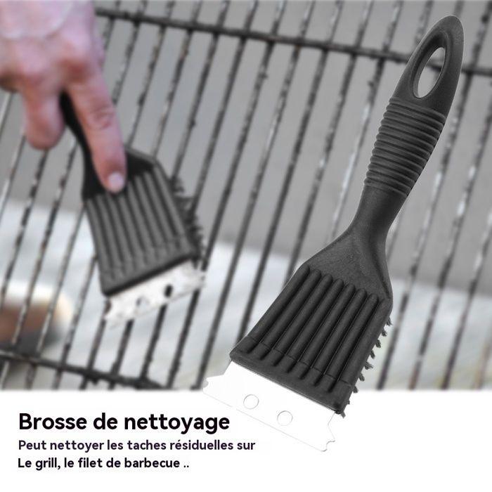 Super Strong Kitchen Barbecue Brush Barbecue Cleaner Stainless Steel Wire Safety Brush USTENSILE BARBECUE PLANCHA