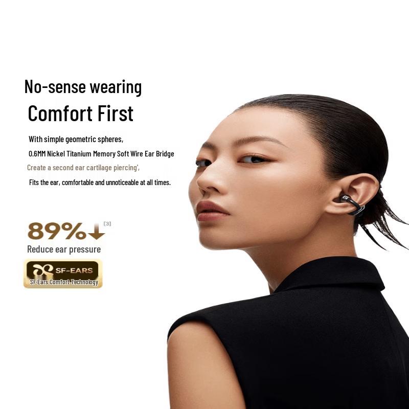 SANAG S6S Pro Open-Ear Clip-On Bluetooth Headphones