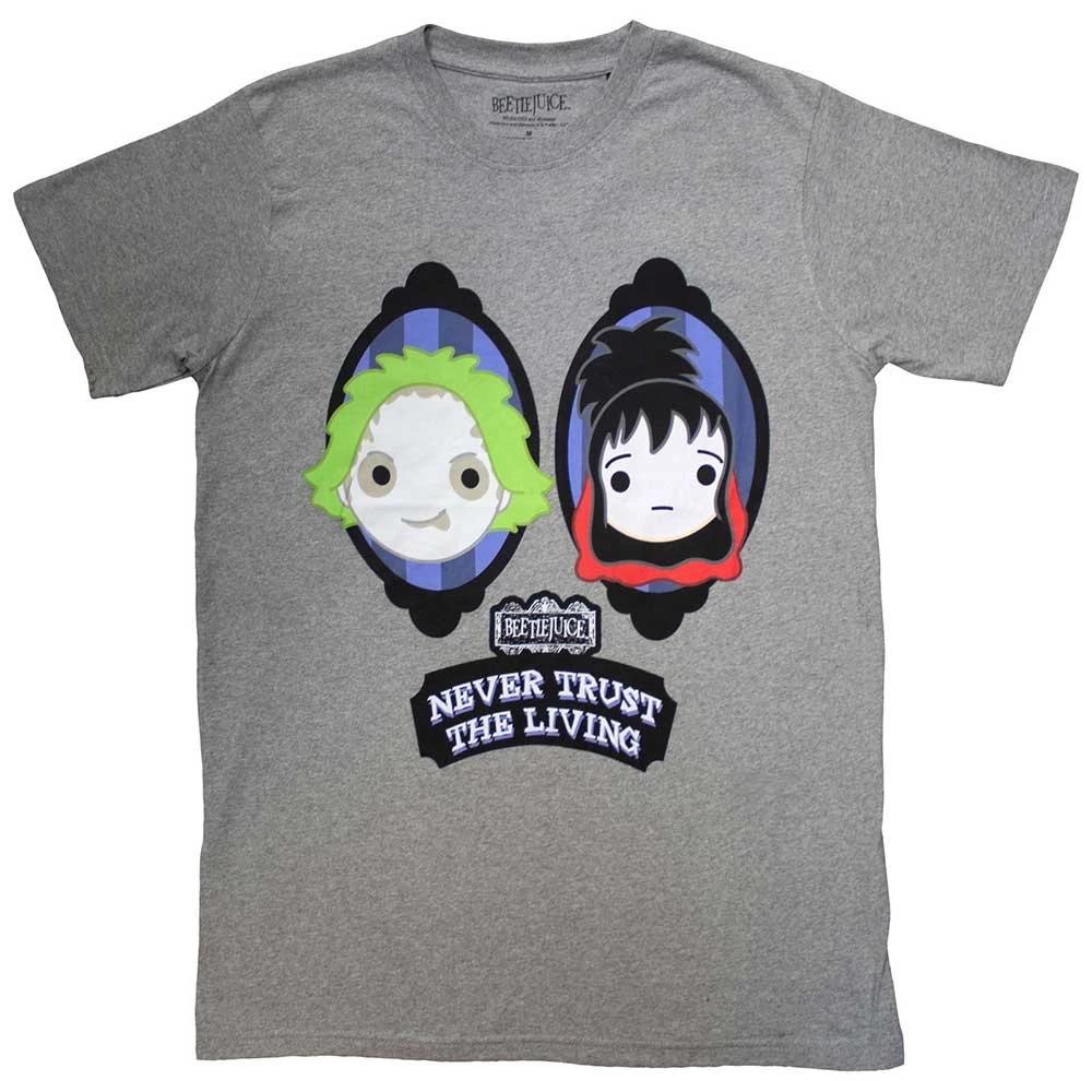 Beetlejuice Never Trust The Living Official T-Shirt MenS XL