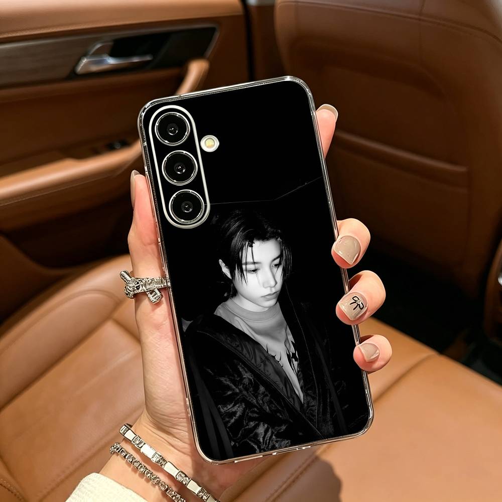 Louis LNGSHOT  Clear Soft Silicone Phone Case for Samsung Galaxy A71, A70, A52, A51, A40, A30