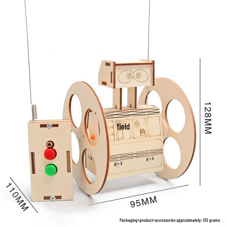 DIY Robot Science Experiment Kit for Kids - Handmade Educational Toy
