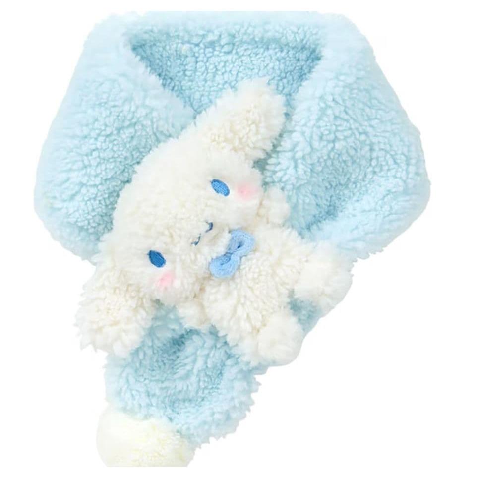 Sanrio Cinnamoroll mascot muffler and stuffed animal