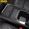Für Land Rover Defender 90 110 130 2020-2024 Auto Kohlefaser Mittelkonsole Getränkehalter Panel Rahmen Abdeckung Verkleidung