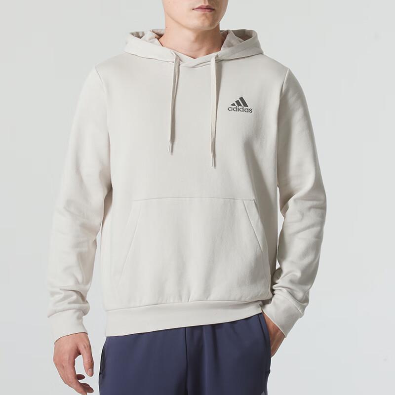 Adidas Comfortable Casual Fashion Hoodie Men Hoodies Beige IZ4760