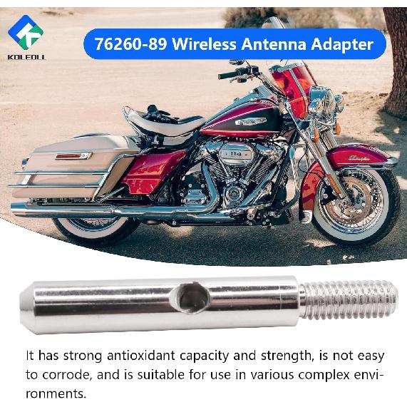 76260-89 Radio Antenna Adaptor Aerial Compatible with Harley-Davidson FLHL FLT ULTR Motorcycle