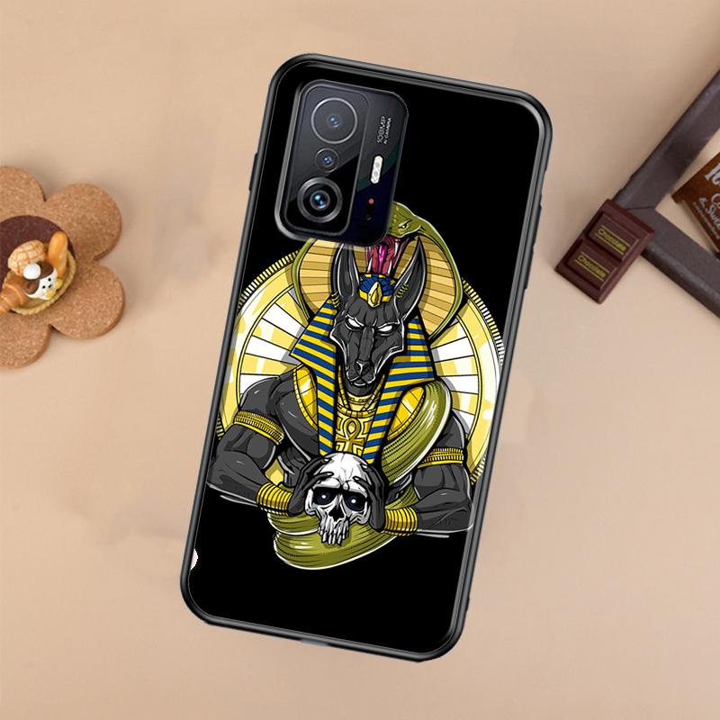 

Anubis Egyptian God Case For Xiaomi POCO X7 X6 X5 X3 Pro F3 F5 F6 M6 Pro 13 14 Ultra 11T 12T 13T 14T Pro Cover Mi 12