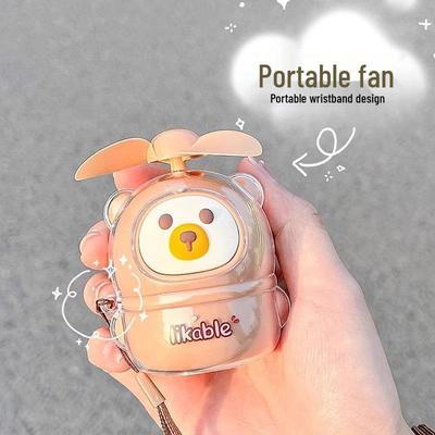 Taşınabilir USB Şarj Edilebilir Mini El Fanı Çocuklar ve Öğrenciler İçin