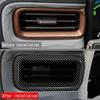 Carbon Fiber Side Vent Air outlet Trim Cover For Ford Maverick  Accessories