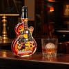 Decanter Retro in Vetro Borosilicato a Forma di Chitarra Decorativa, Grande Capacità, Tappo a Vite, Birra per Conservazione E