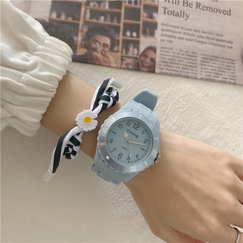 Student Electronic Clock Korean Style Accessories Casual Sport Watch Classic Clock Quartz