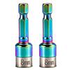 8mm Non-Magnetic Impact Socket High Torque CR-V Steel Socket Bits Hex Shank Nut Screwdriver Driver Impact Drivers Socket Adapter