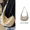 Canvas Bag Canvas Leisure Art Solid Color Large Capacity