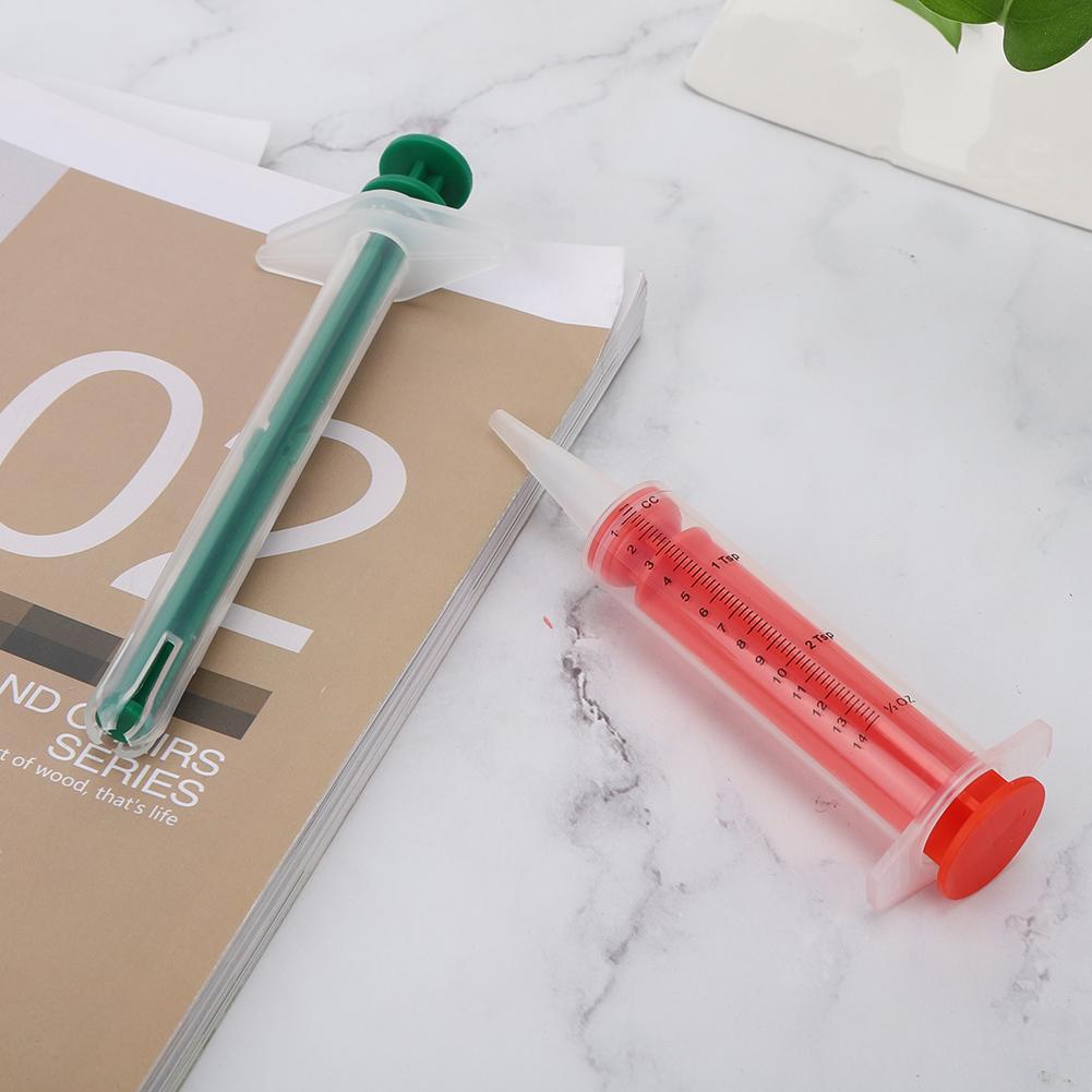 Pet Cat Dog Push Type Feeding Medicines Applicator Feeder Needle Dry Wet Dual Usefeed