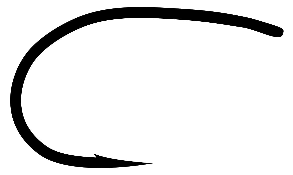 

TIEMCO Fly Hook Q100 Size Bronze TMC2488, 14,