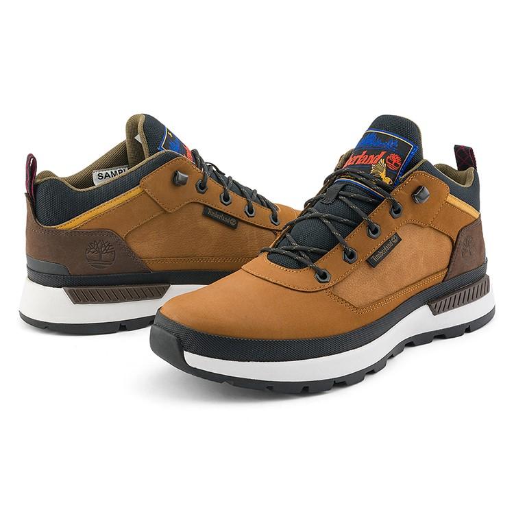 Timberland Outdoor Stain Resistant Waterproof Hiking Shoes Low Top Men Hiking Shoes Brown A6DKN-EM5