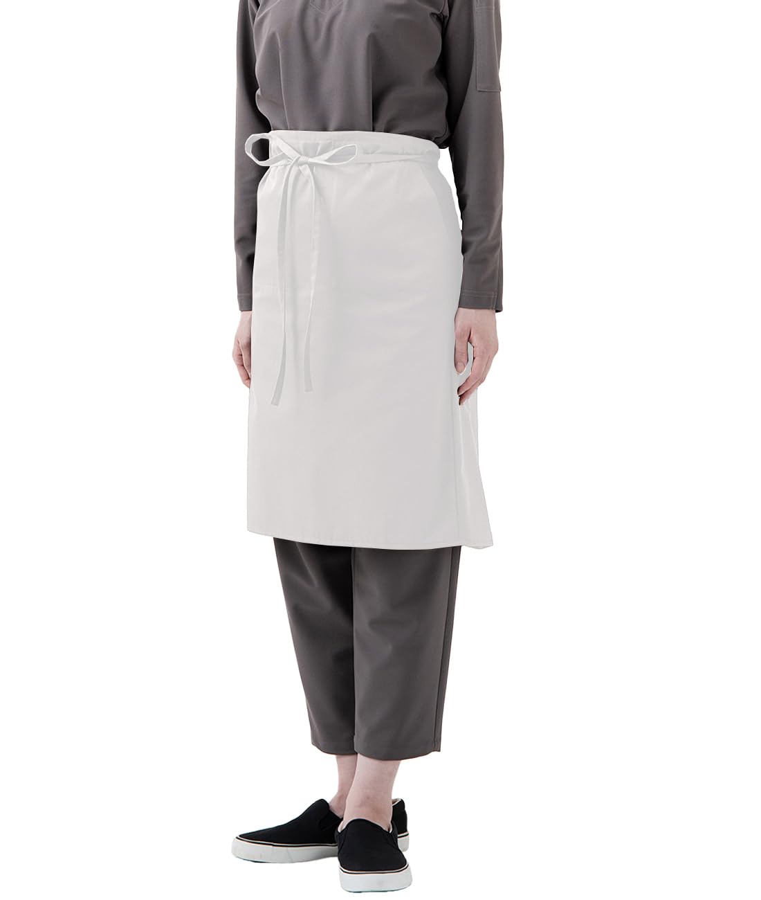 

Seven Uniform ET3409-0 White Free-Sized Waist Apron, Antibacterial, Odor-Resistant, Water-Repellent, and Oil-Repellent