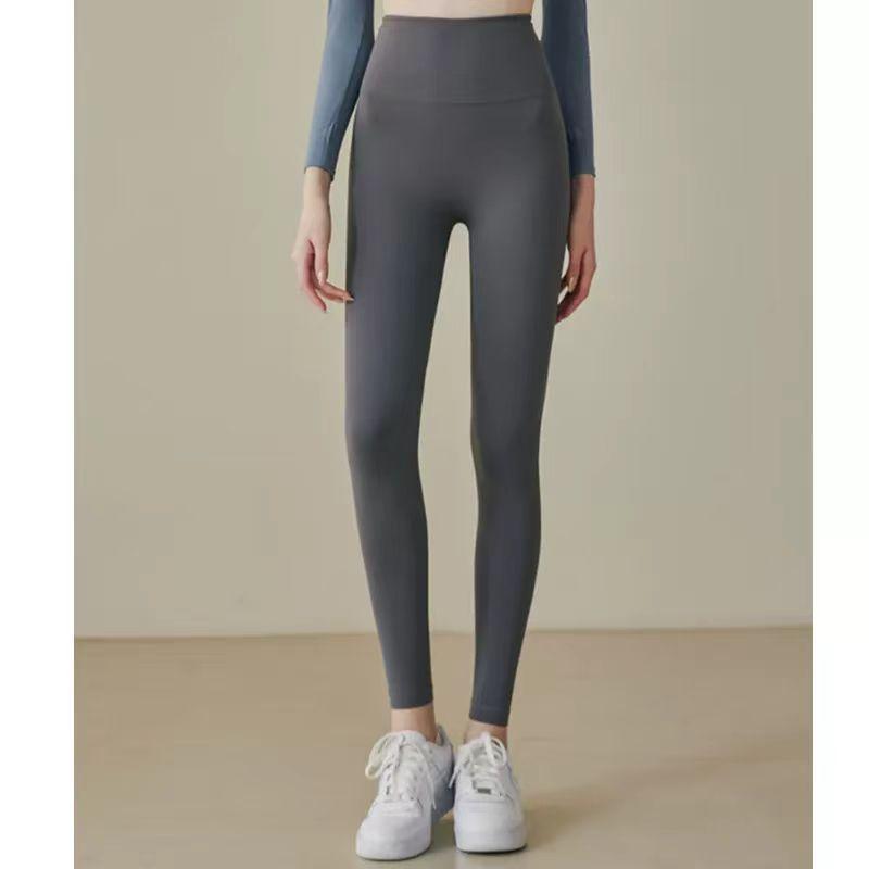 Guangzhou Tonghua Clothing Co., Ltd. Yoga Pants Women's High Waist Arm Lifting Sports Pants Nude Feel Tight Quick-Drying Healthy