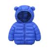 Winter New Children's Cotton-padded Jacket Plus Velvet Thickened Baby Hooded Jacket