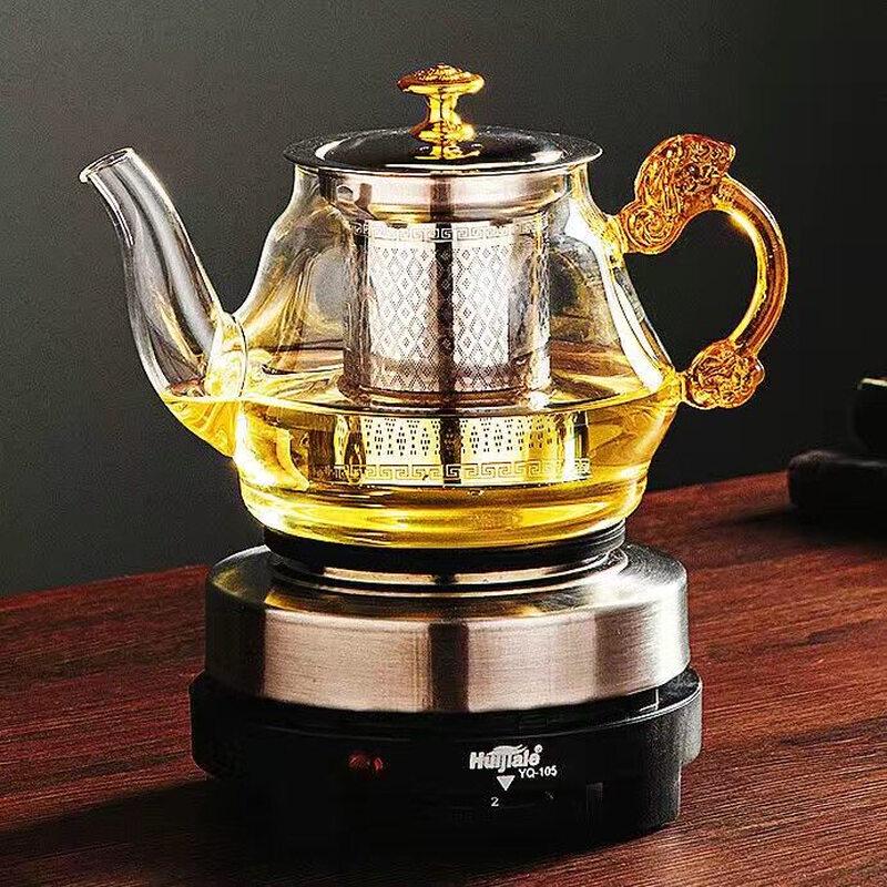 Electric Glass Tea Maker Set