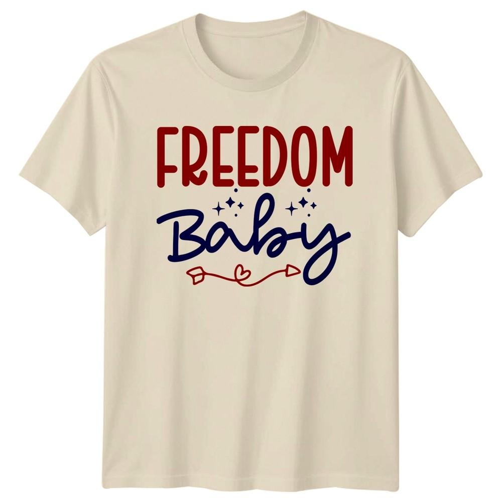 Freedom Baby Unisexs TShirt Independence Day Patriotic 4th Of July Gift For Her