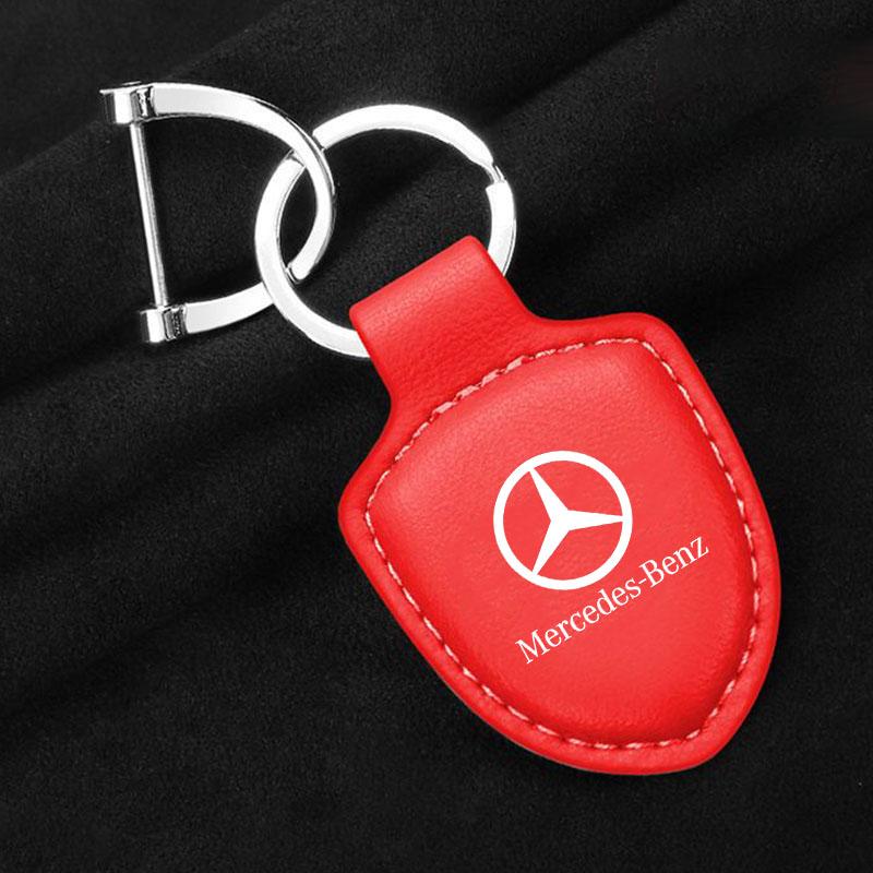 CQR1 Car Shield Keychain Business Gift Key Ring Wallet For Mercedes benz E GLK CLS A W204 W213 W221 ML ABR Apple Tree c200 Accessorie