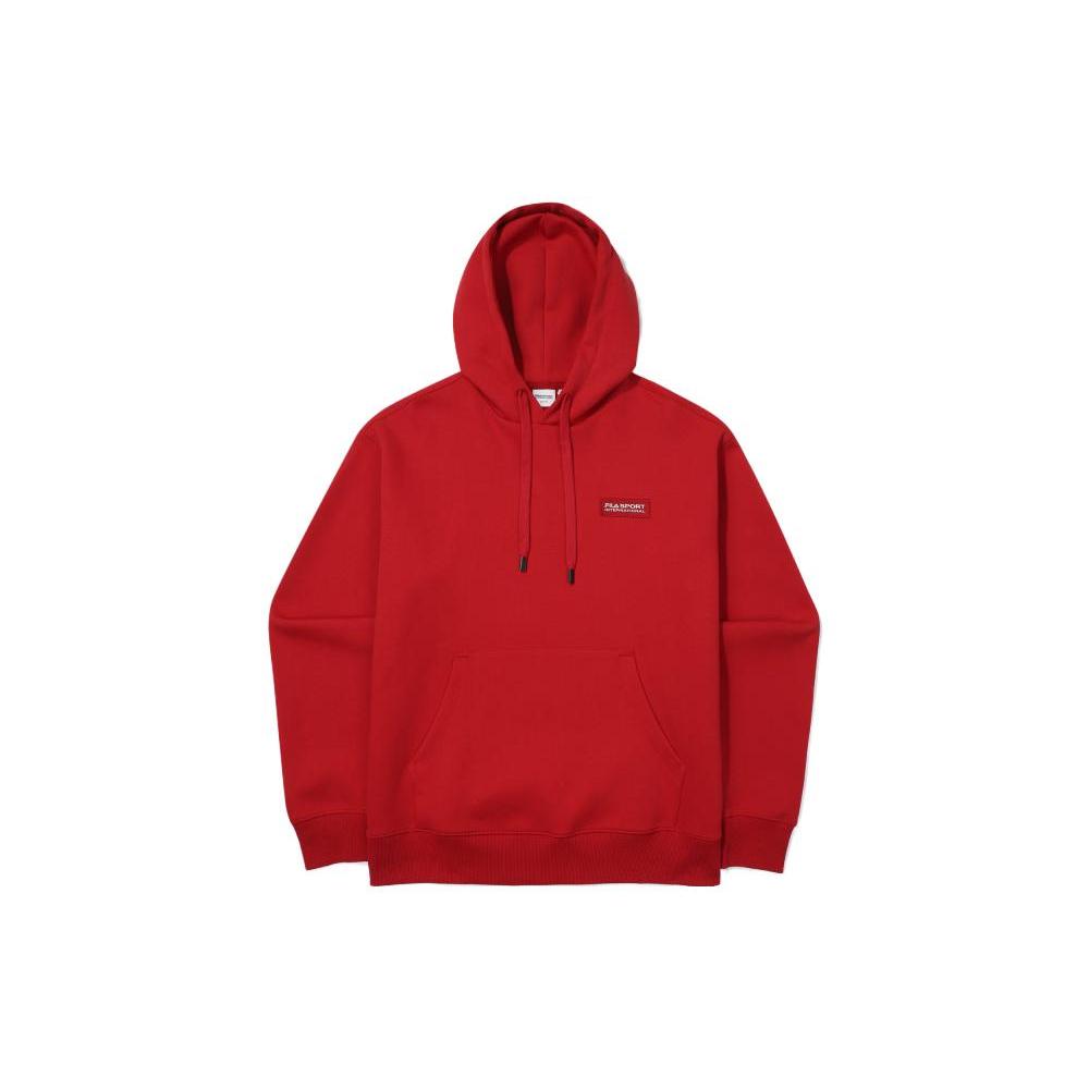 FILA Sweatshirts Unisex Red Hooded Moderate Regular FS2POF1132X-HRD 95